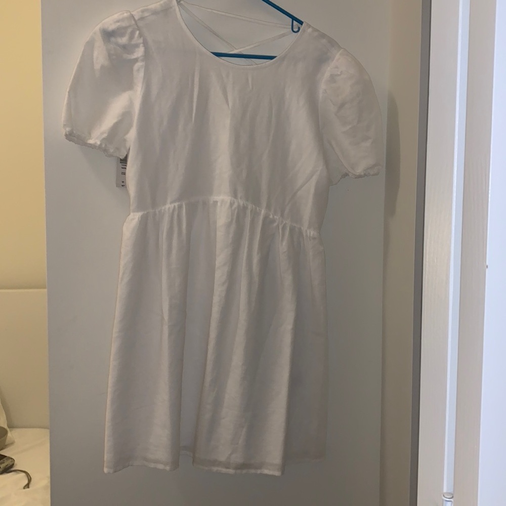 Aritzia Saida dress in white, size S, NWT